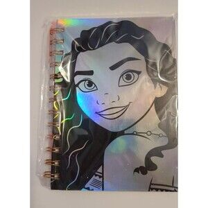 Disney Princess Iridescent Moana Activity Coloring Journal & Pencil, 80 pages